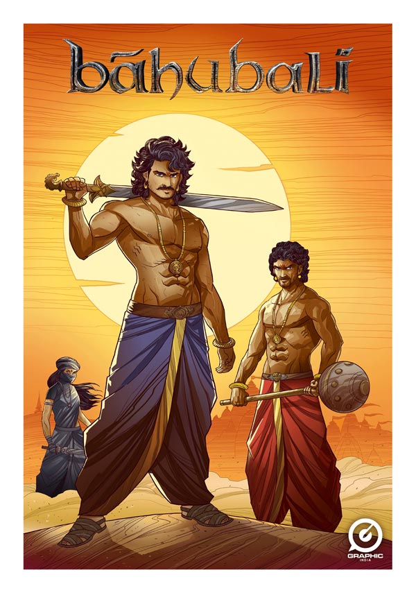 baahubali comics,baahubali animations,baahubali games,graphic india  ఇదేనా బాహుబలి కొత్త లుక్!